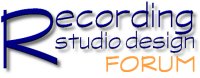 Go to the Recording Studio Design Forum